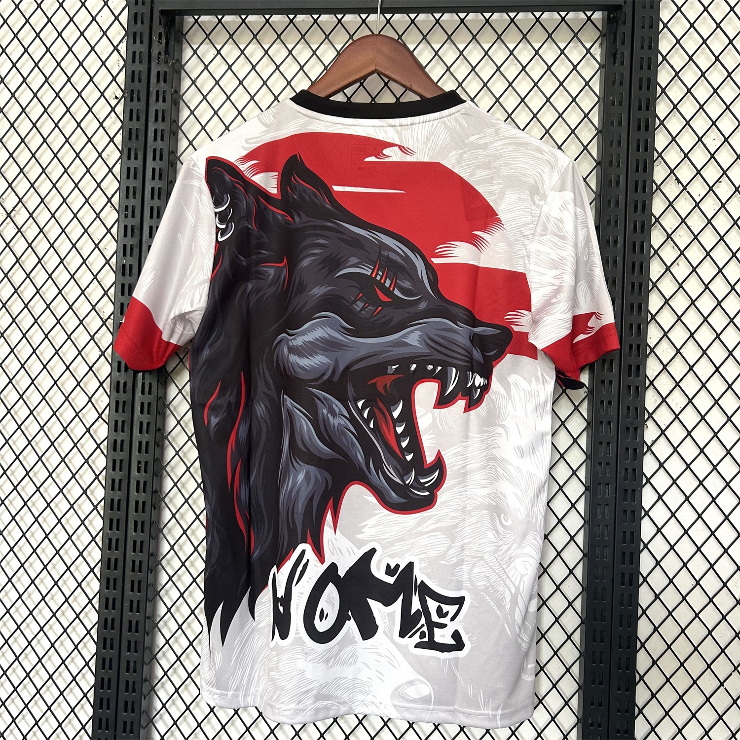 Japan 25-26 Black Wolf Fur White Special Jersey - Fans Version - Unitedfutballjersey