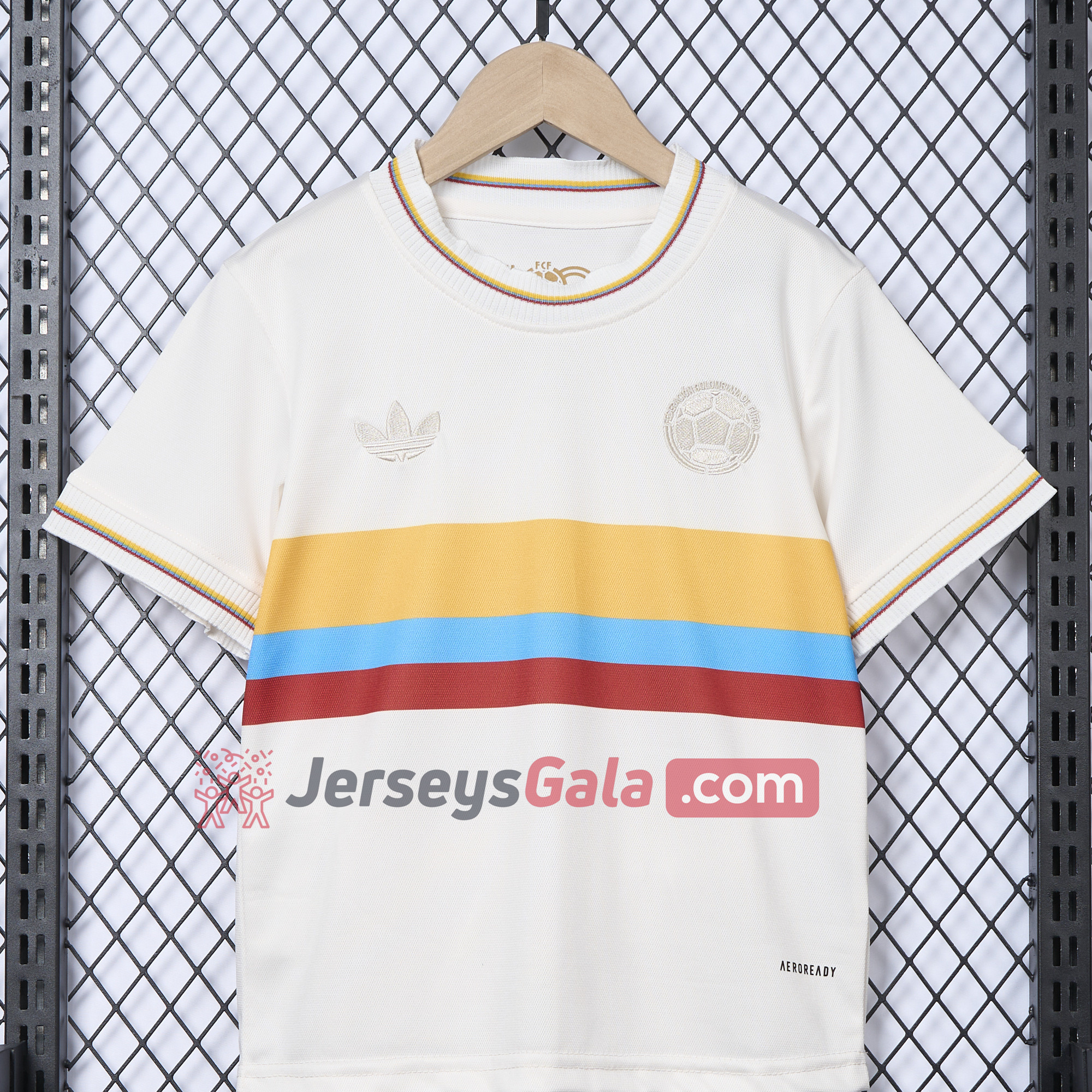 Colombia 2024 100th Anniversary Kids Kit - Unitedfutballjersey