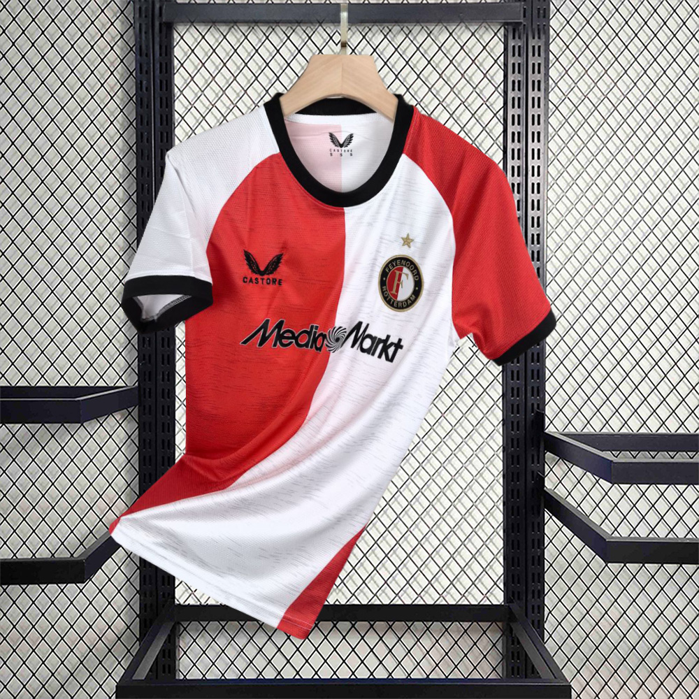 Feyenoord 24-25 Home Stadium Jersey - Fans Version - Unitedfutballjersey