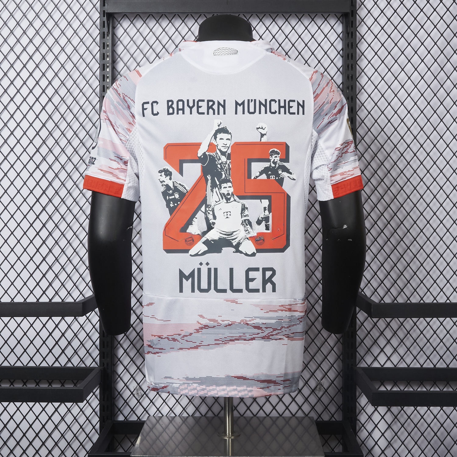 【MÜLLER 25 Pattern】Bayern Munich 25-26 Away Jersey - Player Version - Unitedfutballjersey