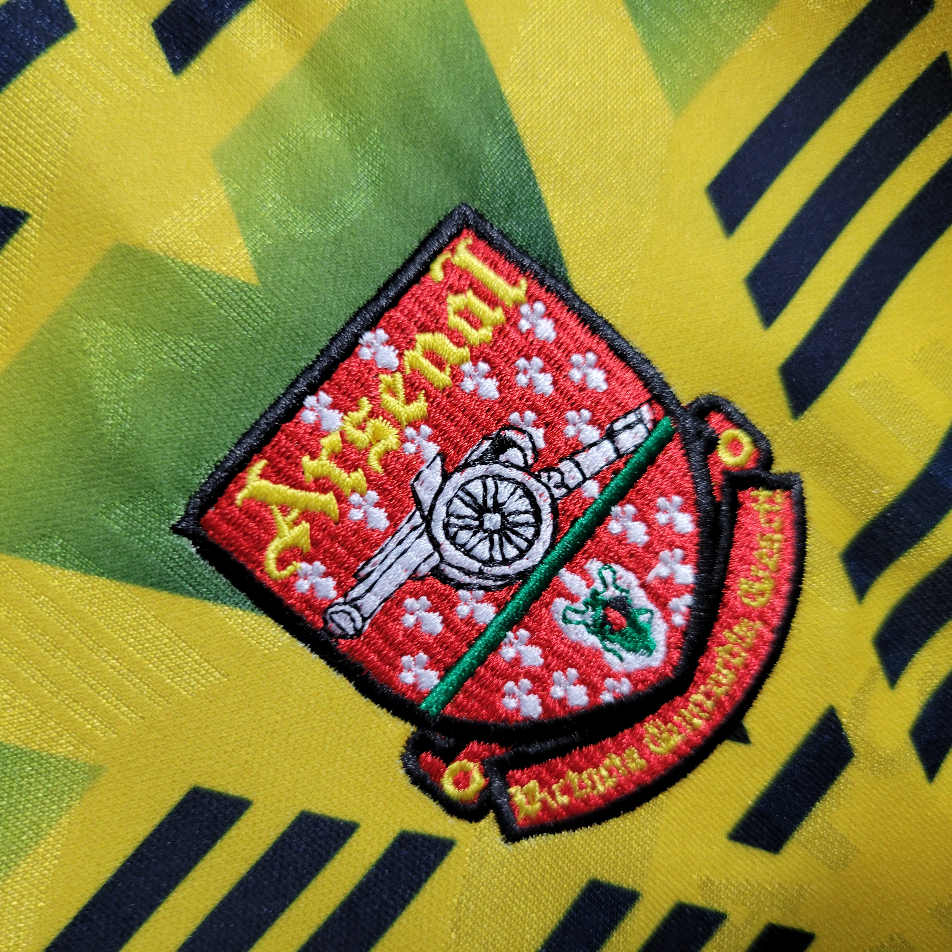 Retro Arsenal 91-93 Away Long Sleeve Jersey - Unitedfutballjersey