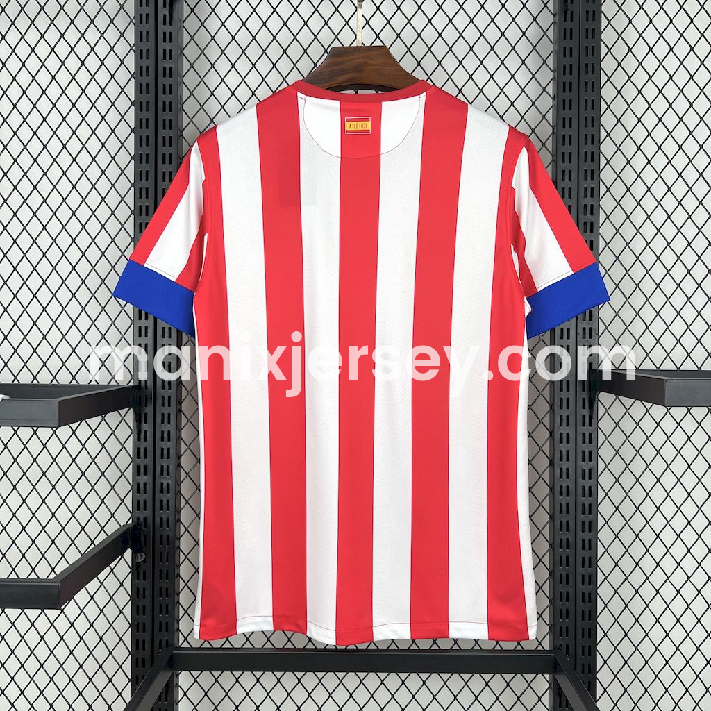 Retro Atletico Madrid 2012-13 Home Jersey - Unitedfutballjersey