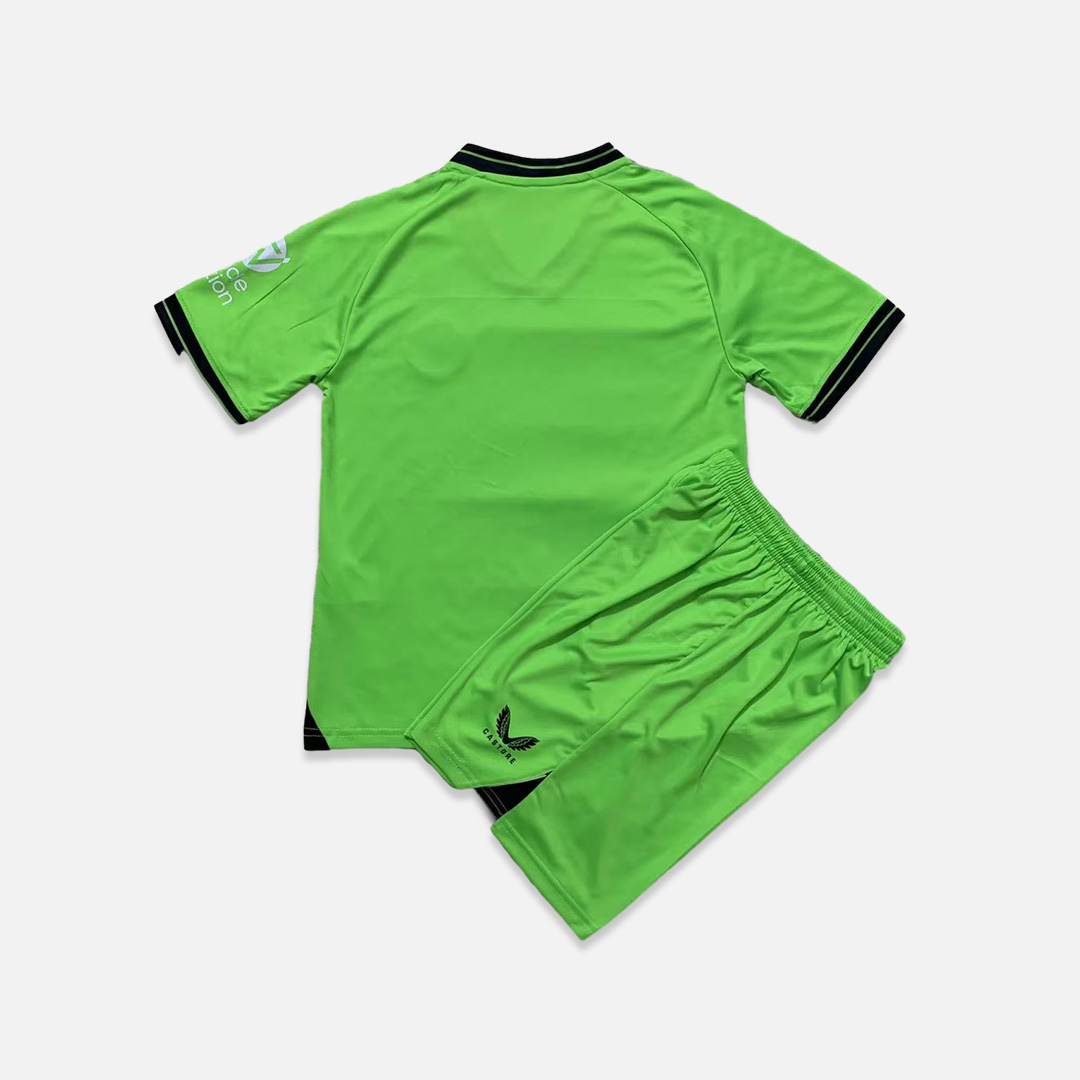 Aston Villa 23-24 Green Goalkeeper Jersey Set - Fans Version - Unitedfutballjersey