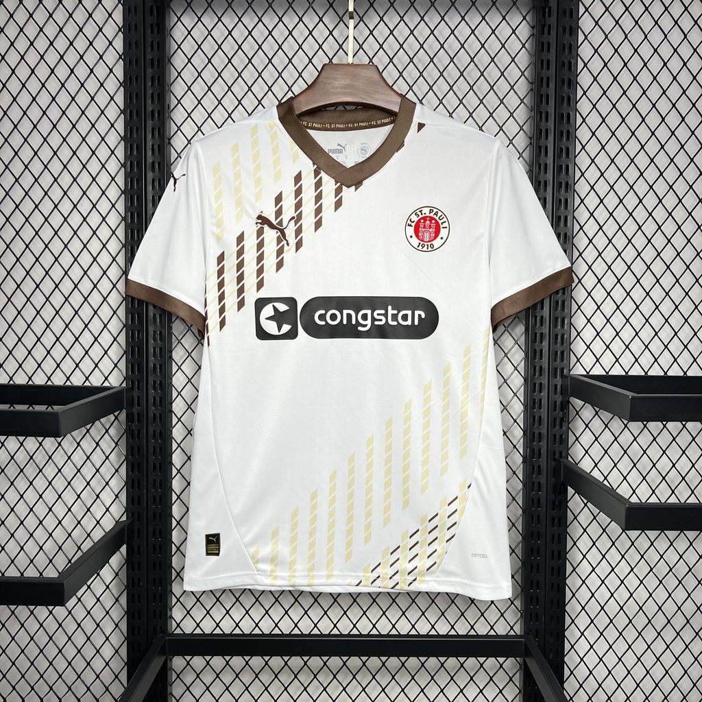 St. Pauli 24-25 Away Jersey - Fans Version - Unitedfutballjersey