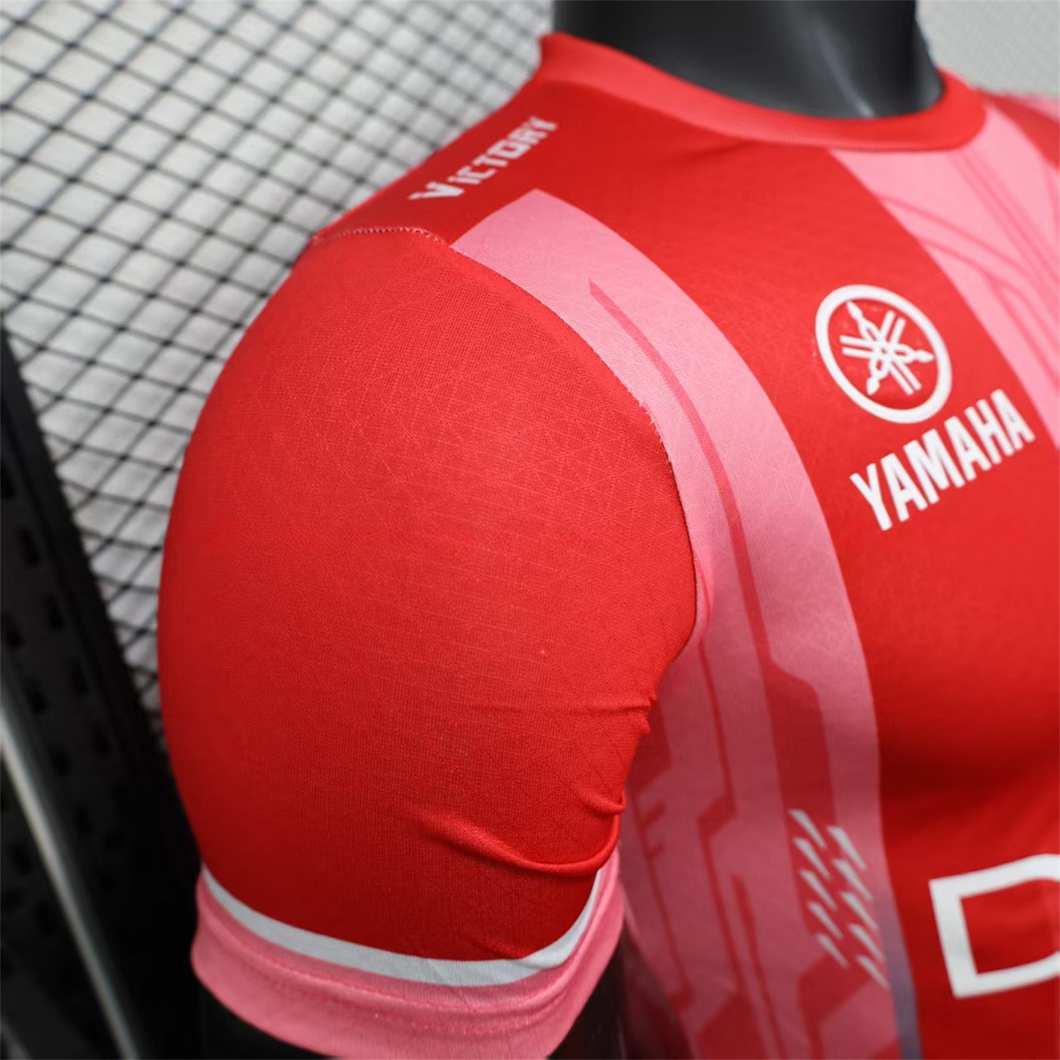 Marseille 25-26 Red And Pink Stripes Special Jersey - Player Version - Unitedfutballjersey