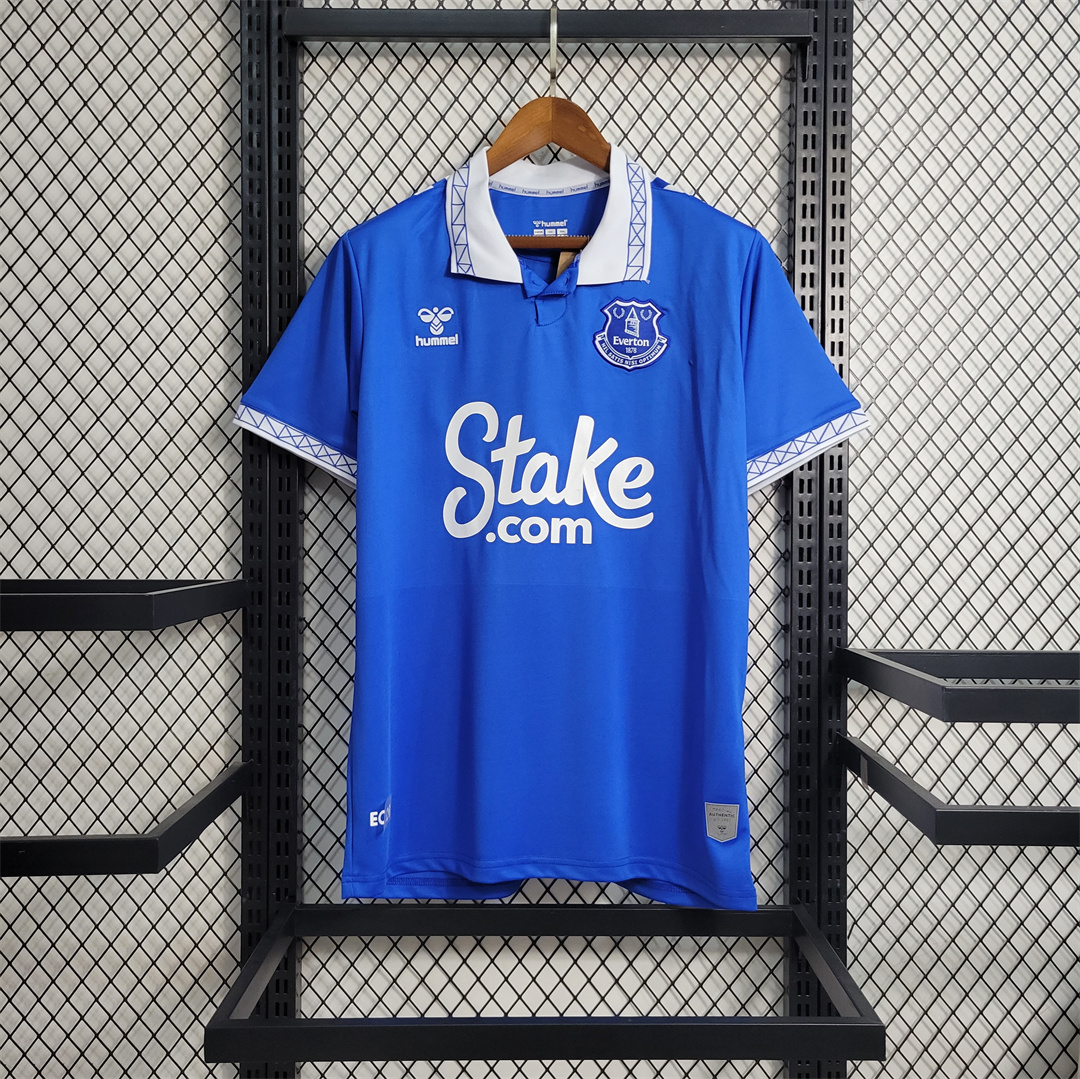 Everton 23-24 Home Stadium Jersey - Fans Version - Unitedfutballjersey