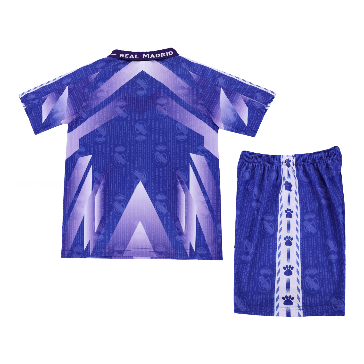 Retro Real Madrid 96-97 Away Kids Kit - Unitedfutballjersey