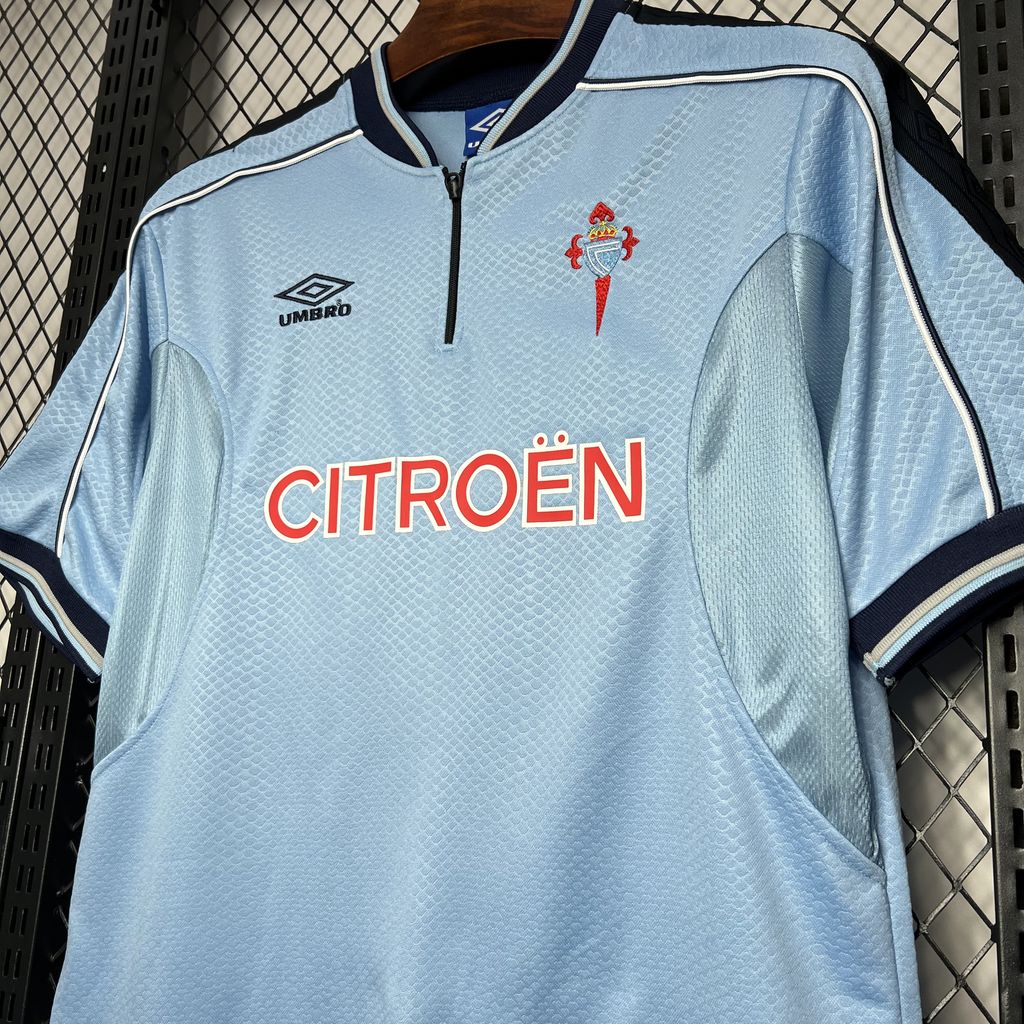 Retro Celta Vigo 1999-00 Home Stadium Jersey - Unitedfutballjersey