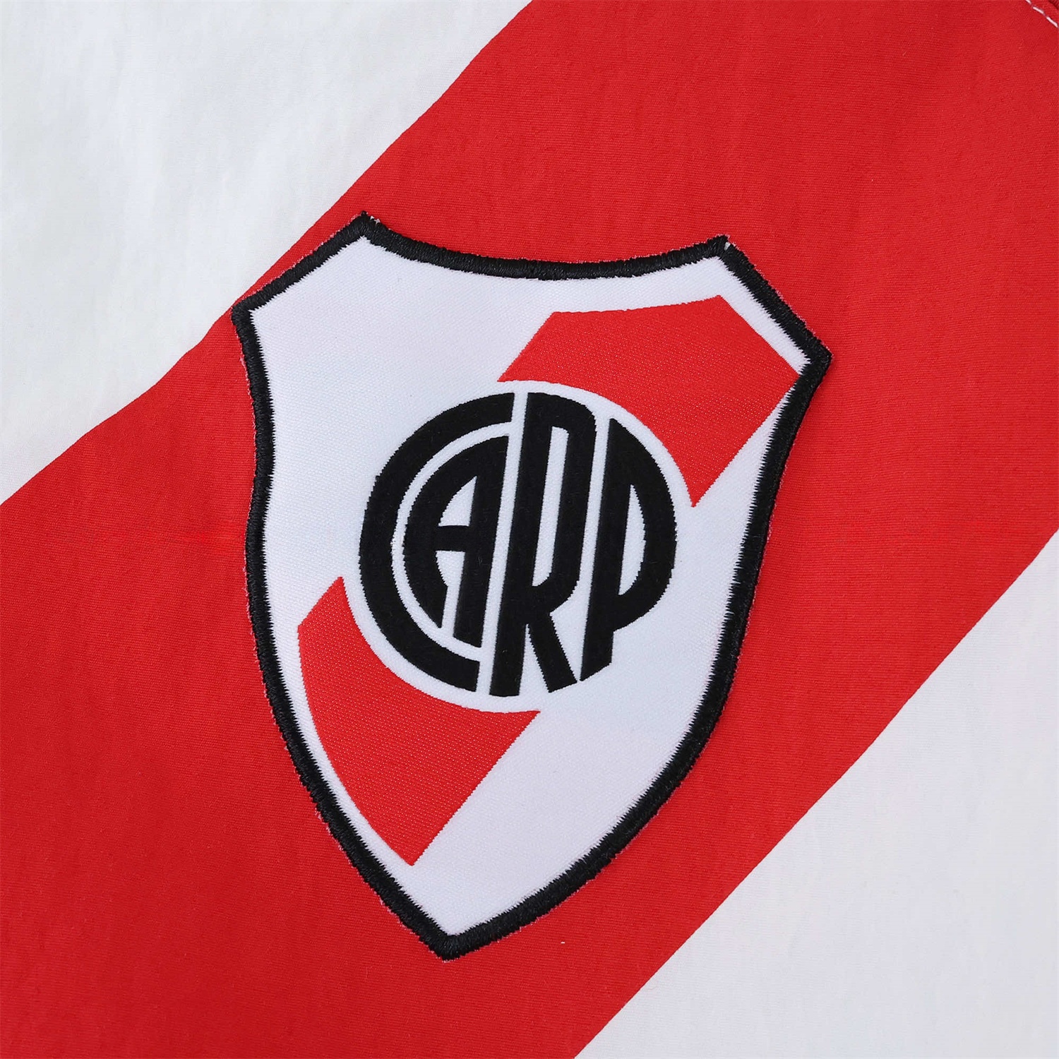 River Plate 25-26 Throwback Windbreaker Jacket - White - Unitedfutballjersey