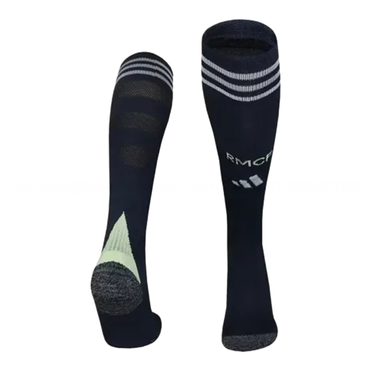 Real Madrid 25-26 Away Socks - Black - Unitedfutballjersey