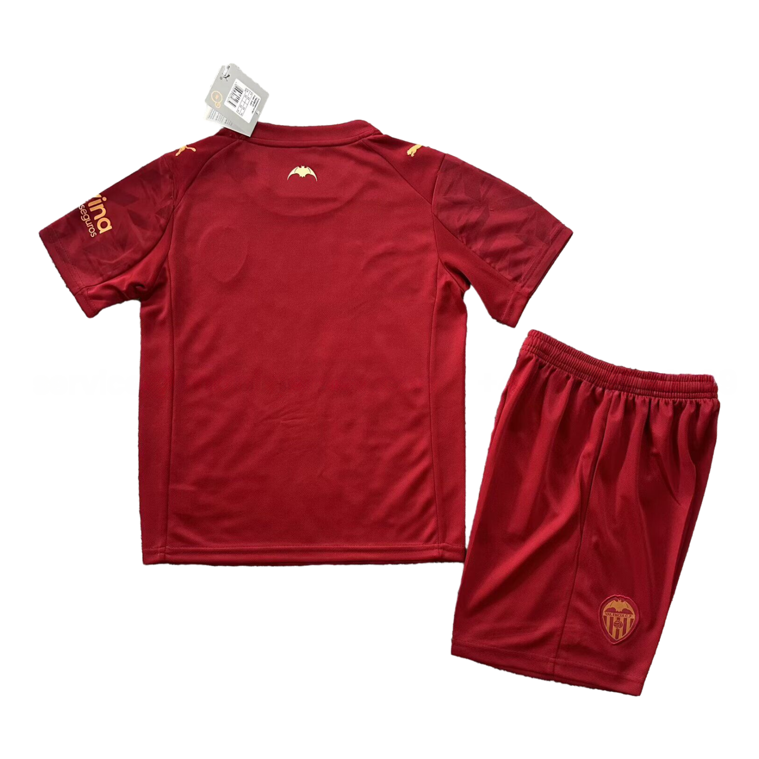 Valencia 25-26 Away Kids Kit - Unitedfutballjersey