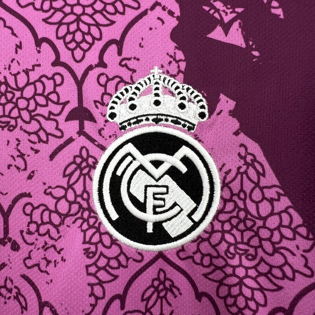 Real Madrid 24-25 Pink & Purple Special Edition Jersey - Unitedfutballjersey