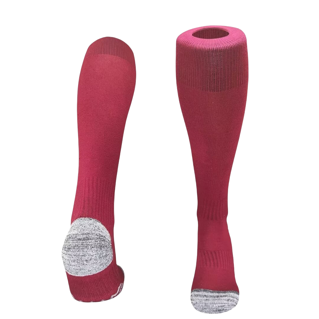 AS Roma 24-25 Home Socks - Red - Unitedfutballjersey