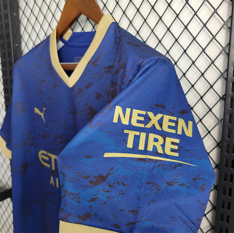 Manchester City 23/24 Blue Jersey - Fans Version - Unitedfutballjersey