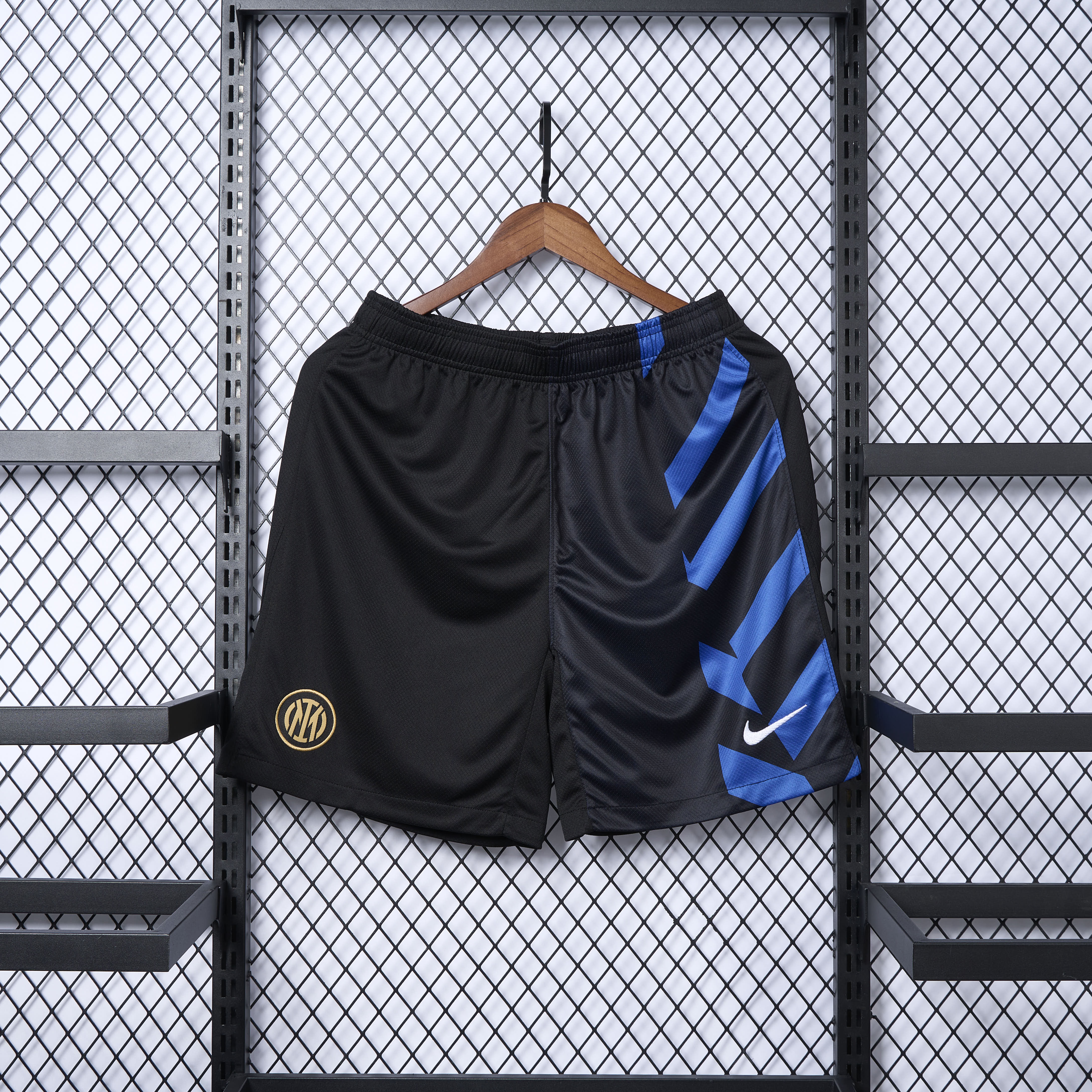 Inter Milan 24-25 Home Shorts - Fans Version - Unitedfutballjersey