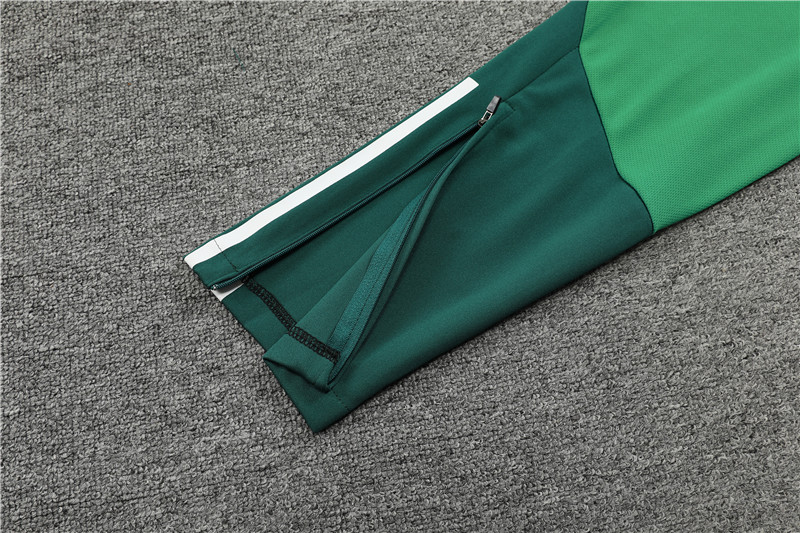 Mexico 23-24 Long Sleeve Training Set -White and Green - Unitedfutballjersey