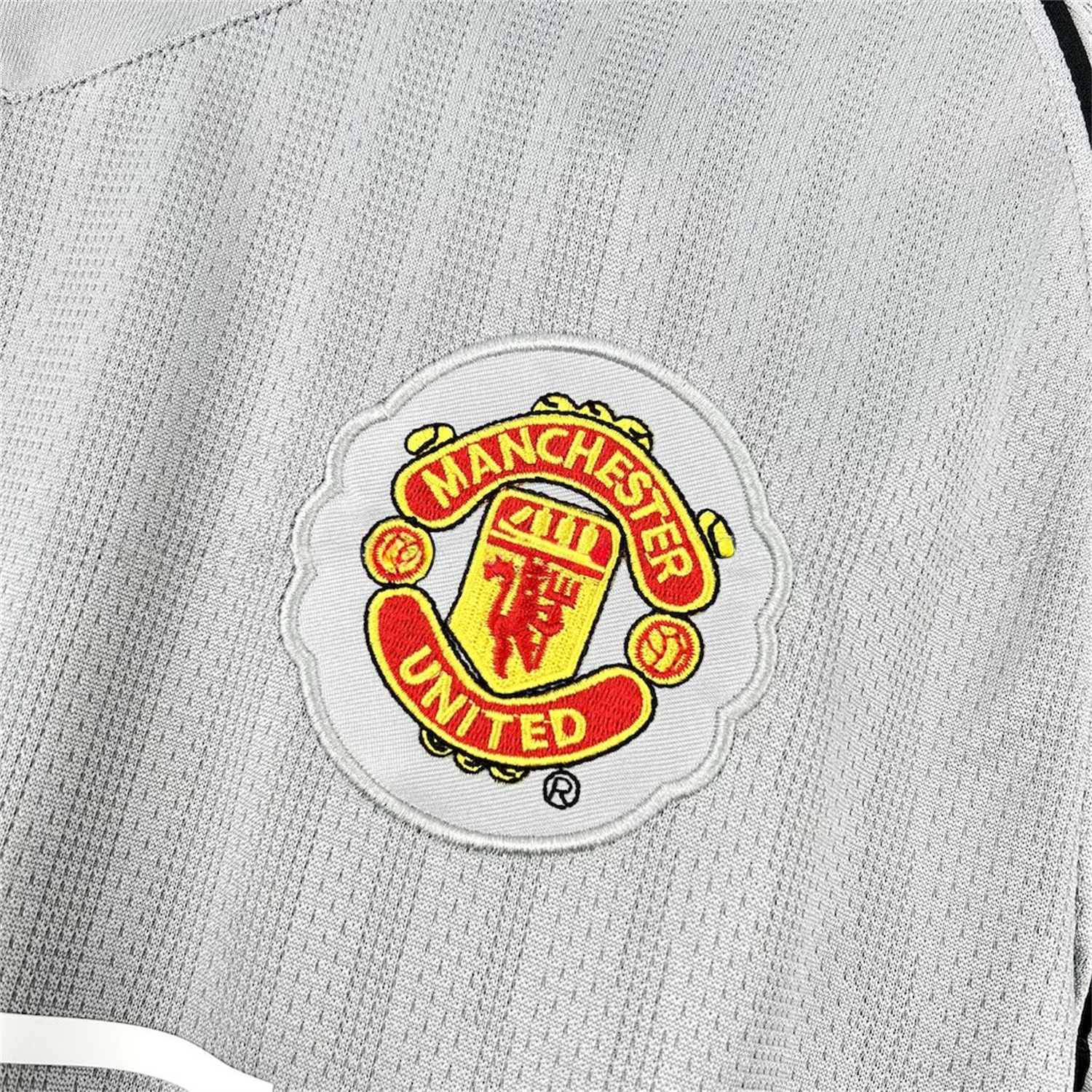 Manchester United Retro 2007-08 Grey Goalkeeper Long Sleeves Jersey - Unitedfutballjersey