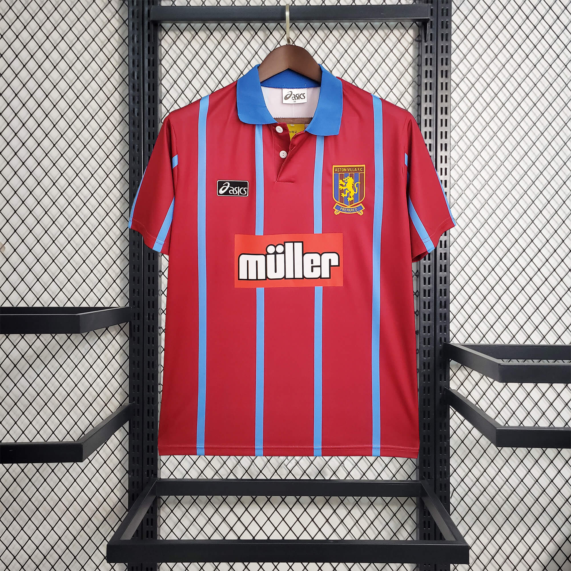 Retro Aston Villa 1993-95 Home Stadium Jersey - Unitedfutballjersey