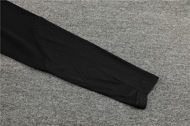 Paris Saint-Germain PSG 23-24 Kids Long Sleeve Training Set Yellow and Black - Unitedfutballjersey