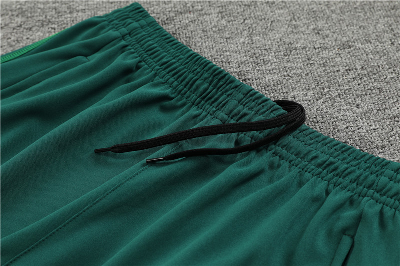 Mexico 23-24 Kids Long Sleeve Training Set White and Green - Unitedfutballjersey