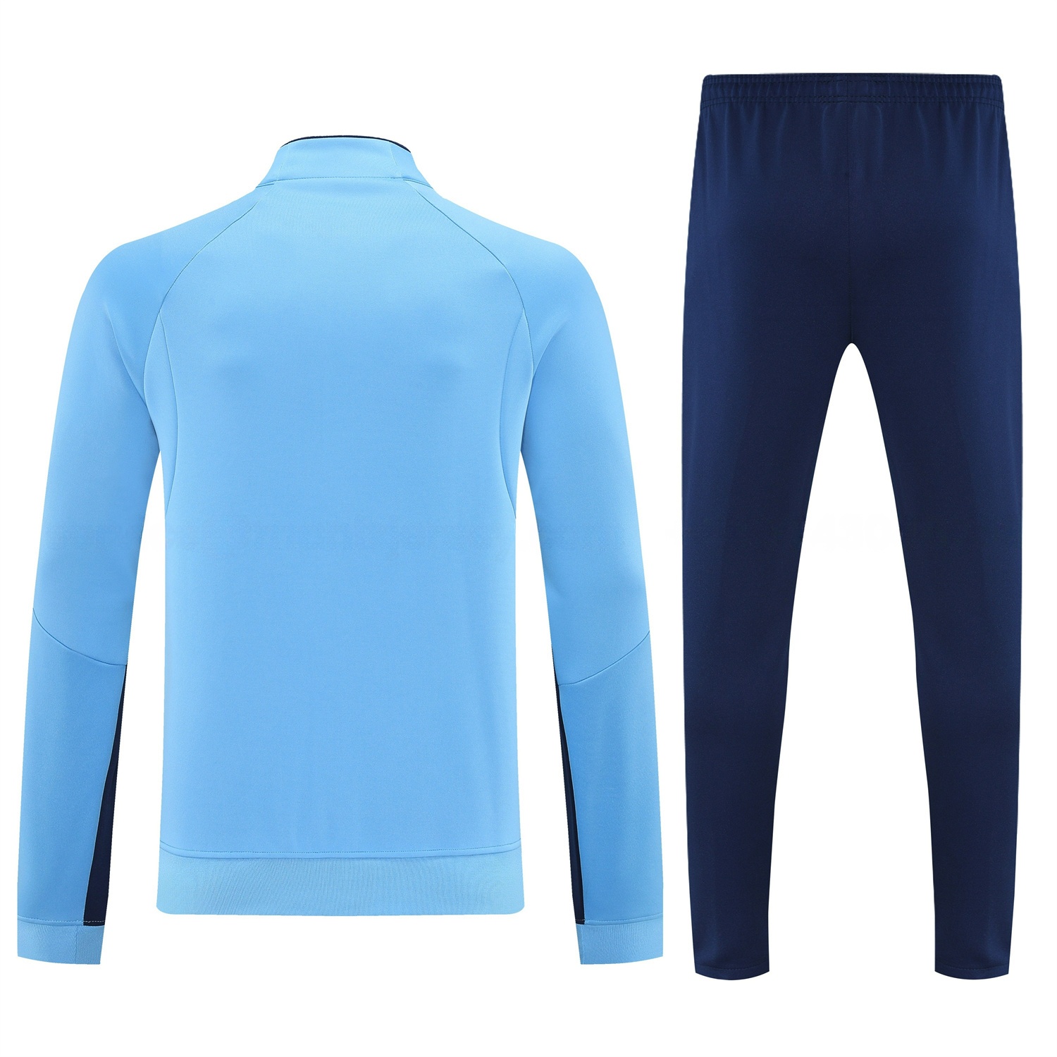 Real Madrid 25-26 Jacket Training Tracksuit - Light Blue Jackets & Deep Blue Pants - Unitedfutballjersey