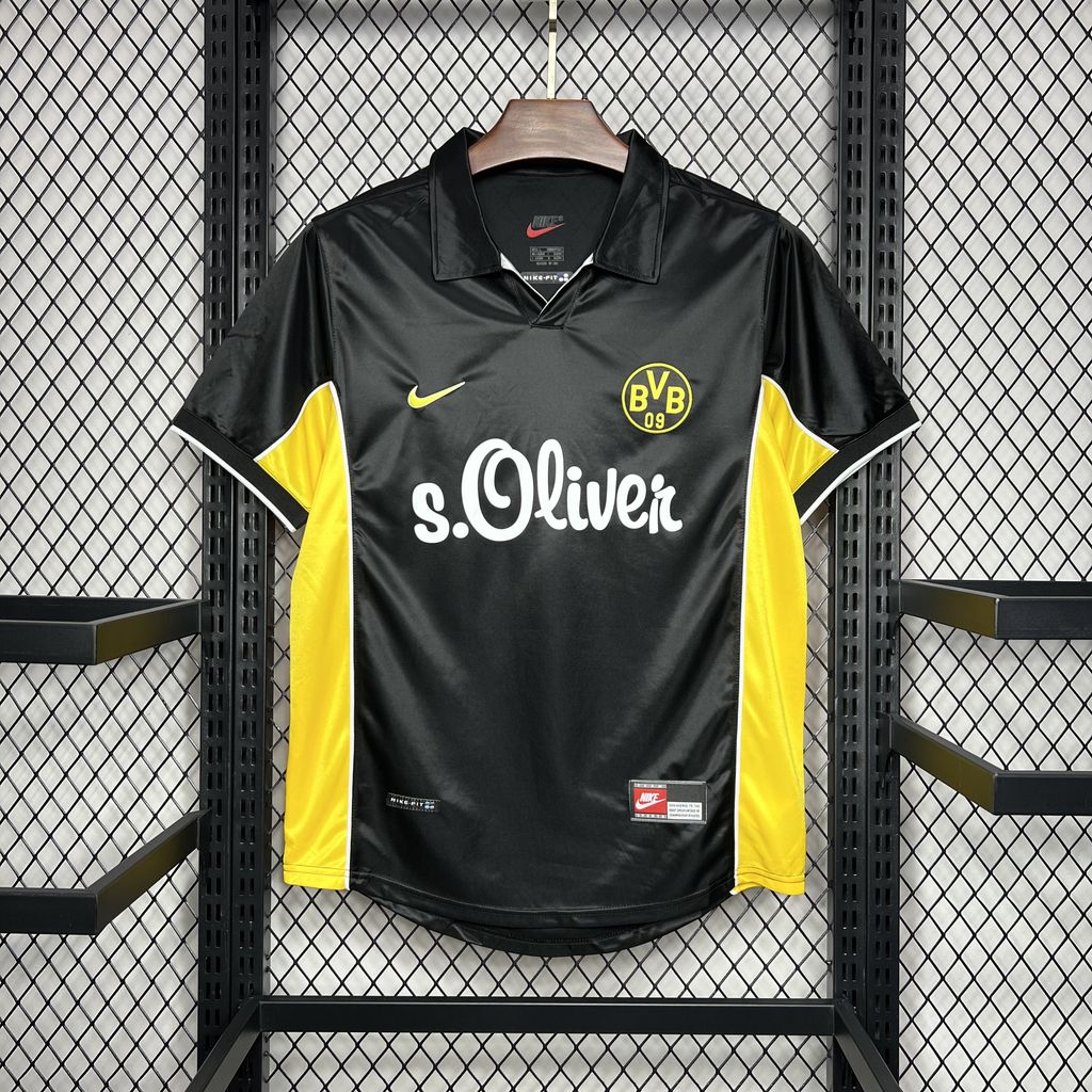 Retro Dortmund 1998-00 Away Jersey - Unitedfutballjersey