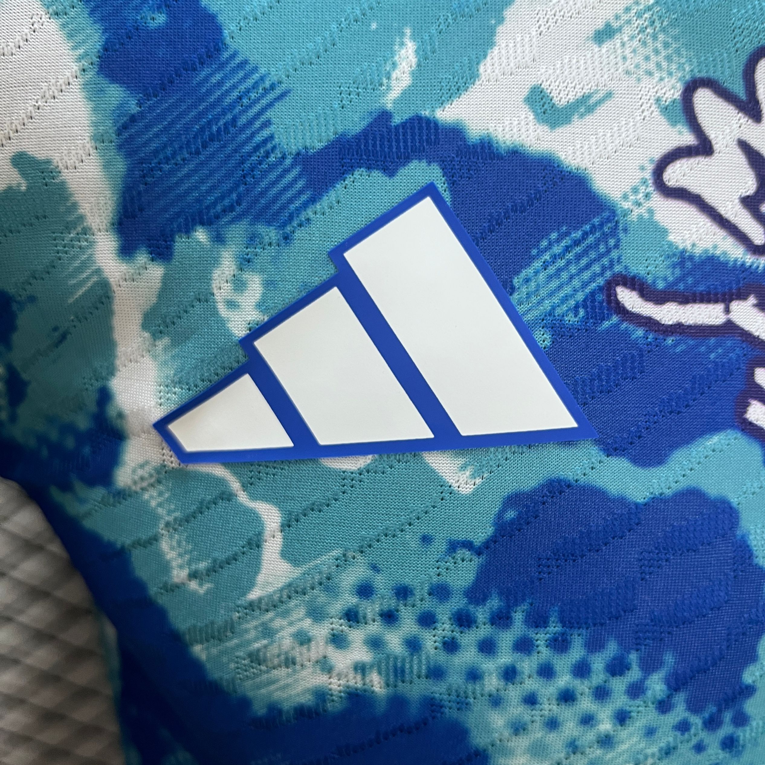 Real Madrid 24-25 Blue Watercolor Special Edition Jersey - Player Version - Unitedfutballjersey