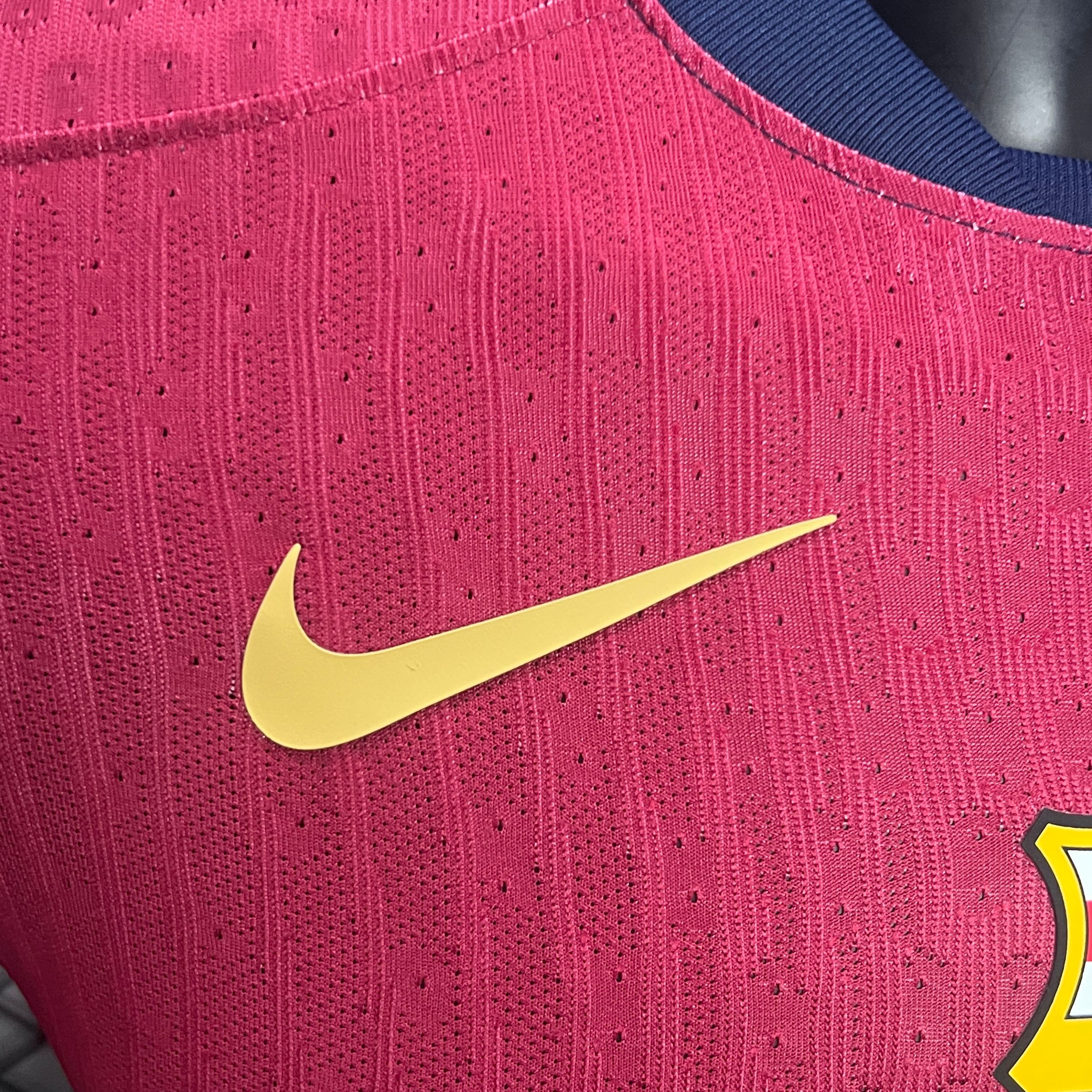 Barcelona 24-25 Home Long Sleeve Jersey - Player Version - Unitedfutballjersey