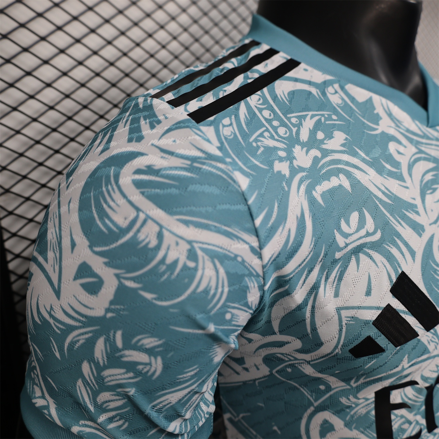 Real Madrid 25-26 Blue Viking Roar Special Edition Jersey - Player Version - Unitedfutballjersey