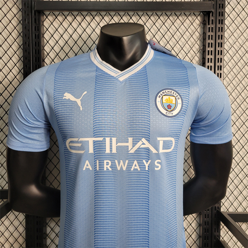 Manchester City 23-24 Home Jersey - Player Version - Unitedfutballjersey
