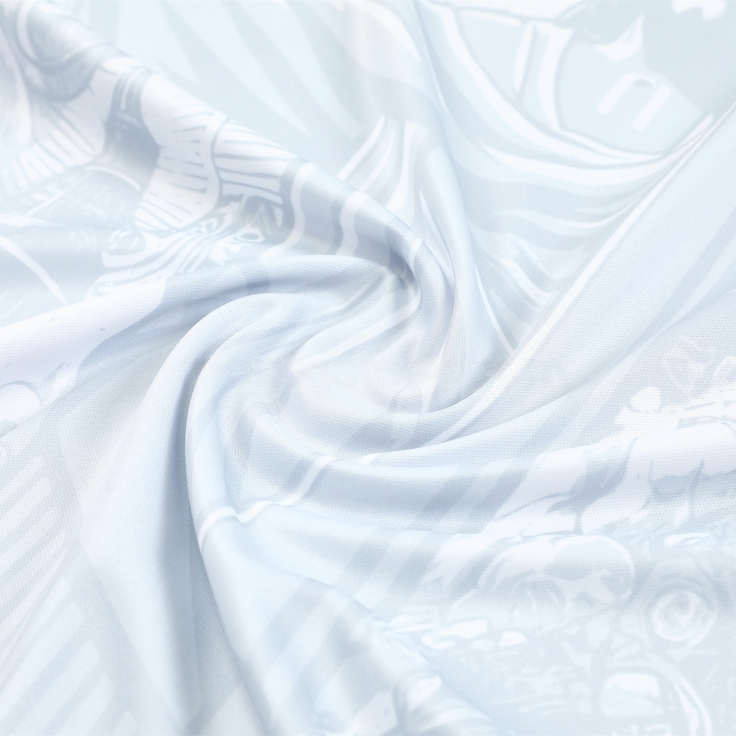 Brazil 25-26 White Jesus Statue Vest Training Set - White Vest & Black Shorts - Unitedfutballjersey