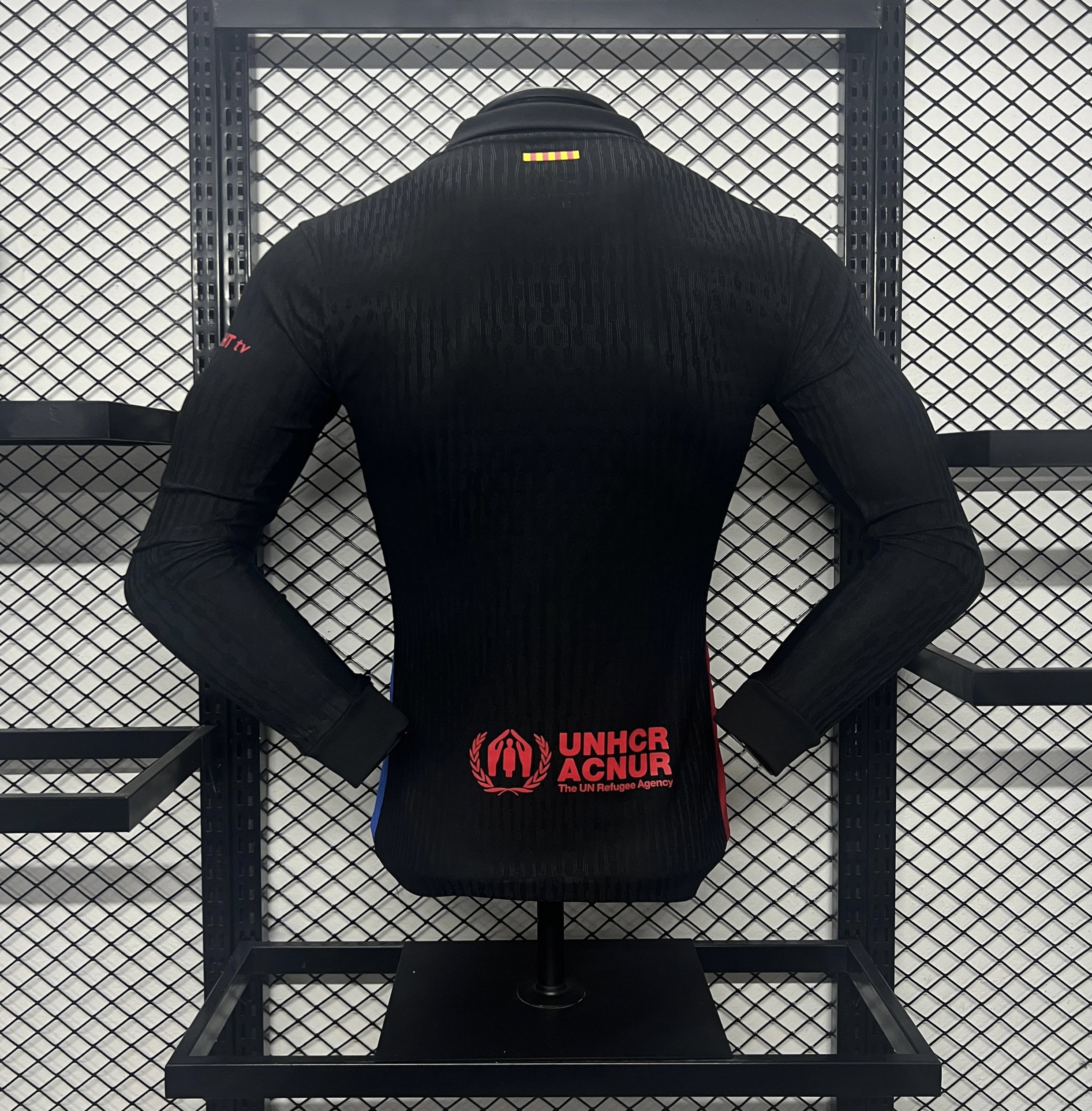 B.A.R.S.A 24-25 Away Long Sleeve Jersey - Player Version - Unitedfutballjersey