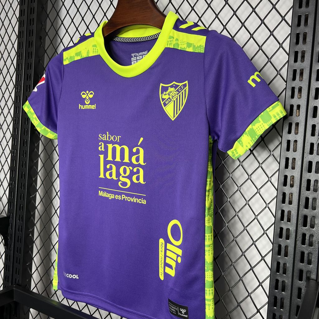 Malaga 24-25 Away Kids Kit - Unitedfutballjersey