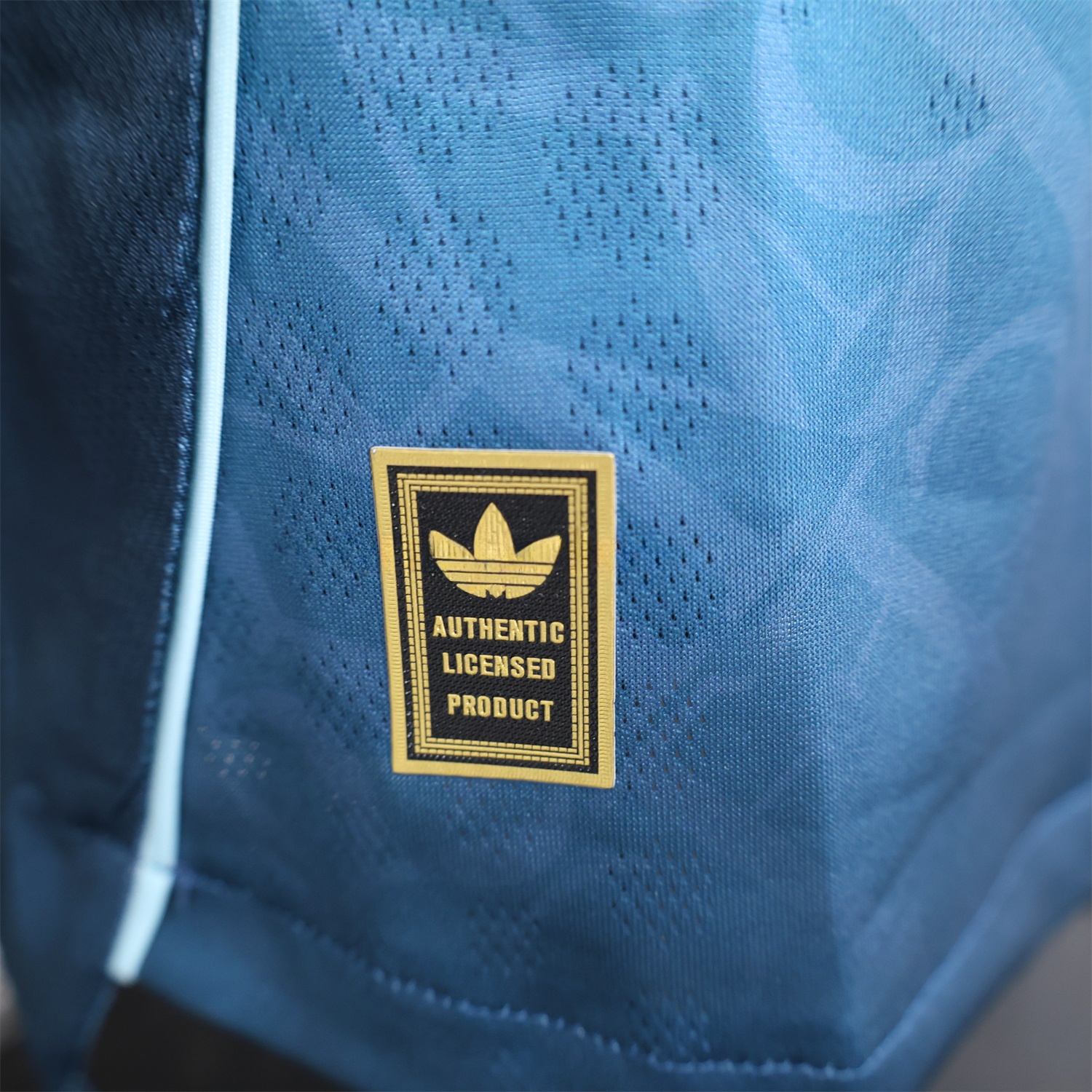 Real Madrid 25-26 Blue Gradient Jersey with RMFC Pattern - Player Version - Unitedfutballjersey