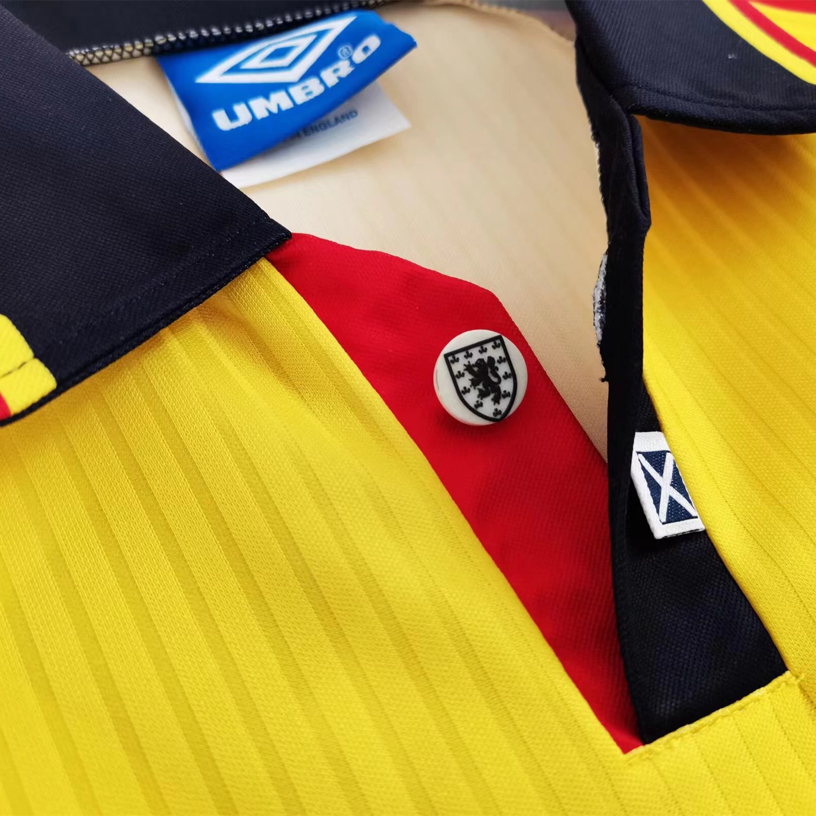 Retro S-c-o.t l.a-n.d 1996-98 Away Jersey - Fans Version - Unitedfutballjersey