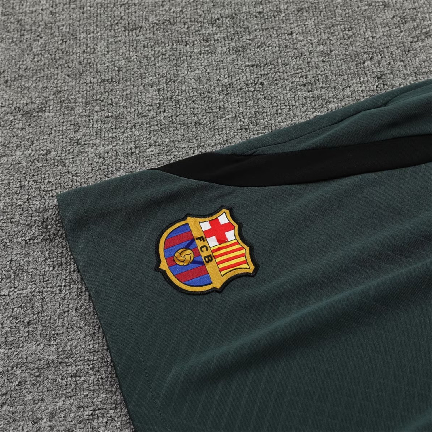 B.A.R.S.A 23-24 Dark Green Player Training Vest Set - Unitedfutballjersey