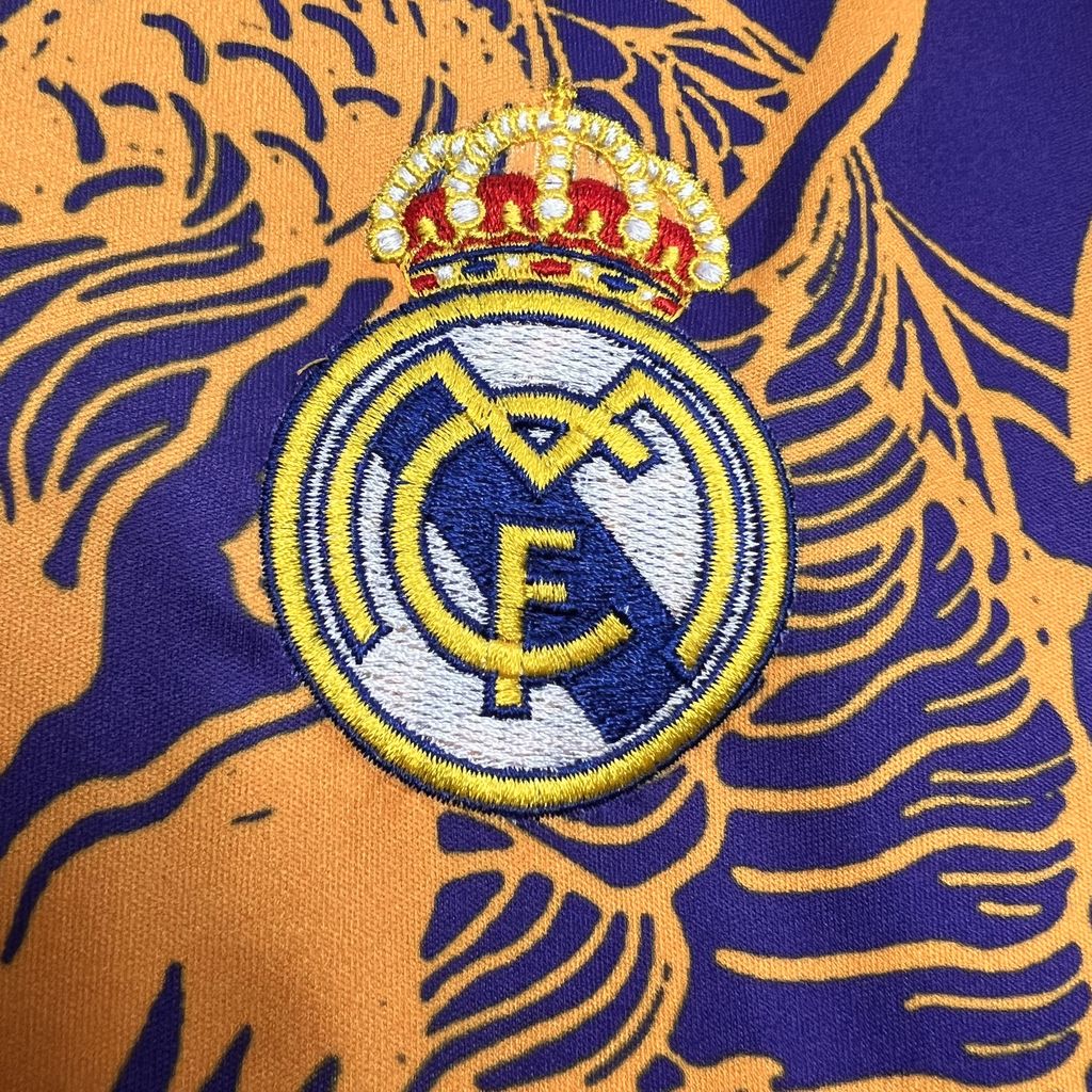 Real Madrid 24-25 Orange Dragon Special Edition Jersey - Fans Version - Unitedfutballjersey