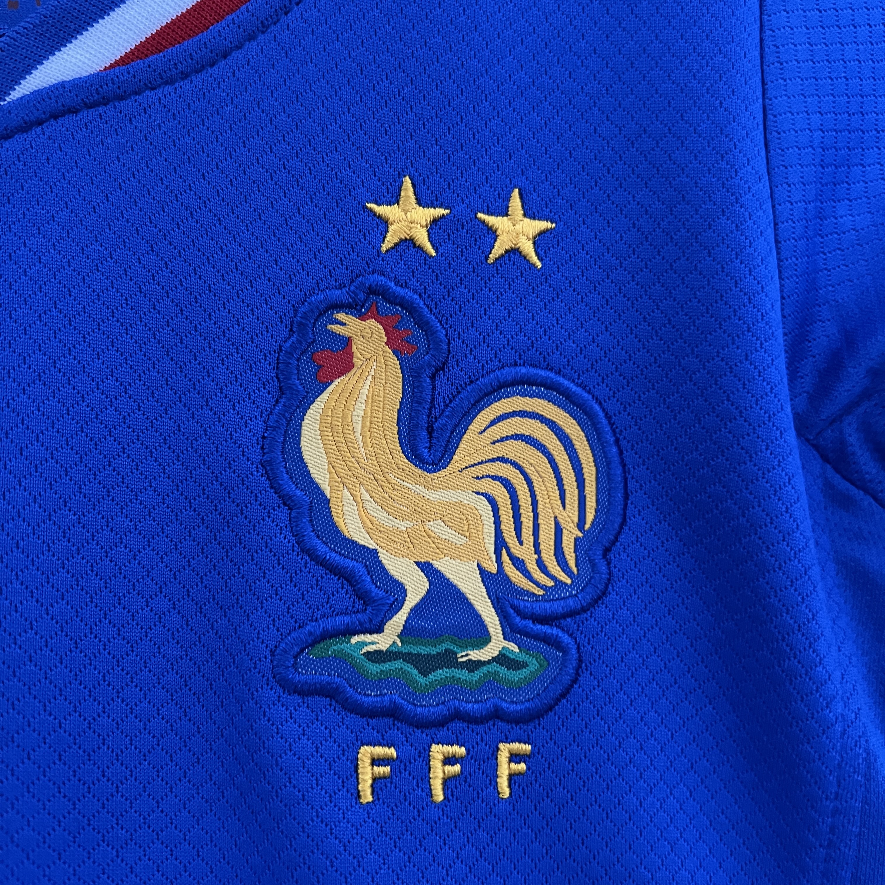 France 2024 Home Stadium Kids Kit - Unitedfutballjersey