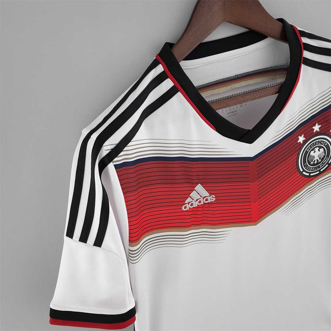 Retro Germany 2014 Home Stadium Jersey - Unitedfutballjersey