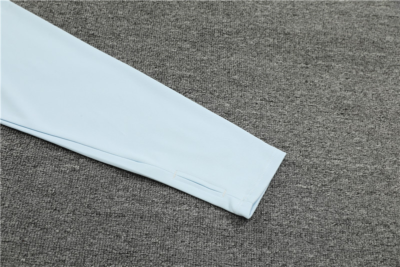 Marseille 23-24 Kids Long Sleeve Training Set Grey - Unitedfutballjersey