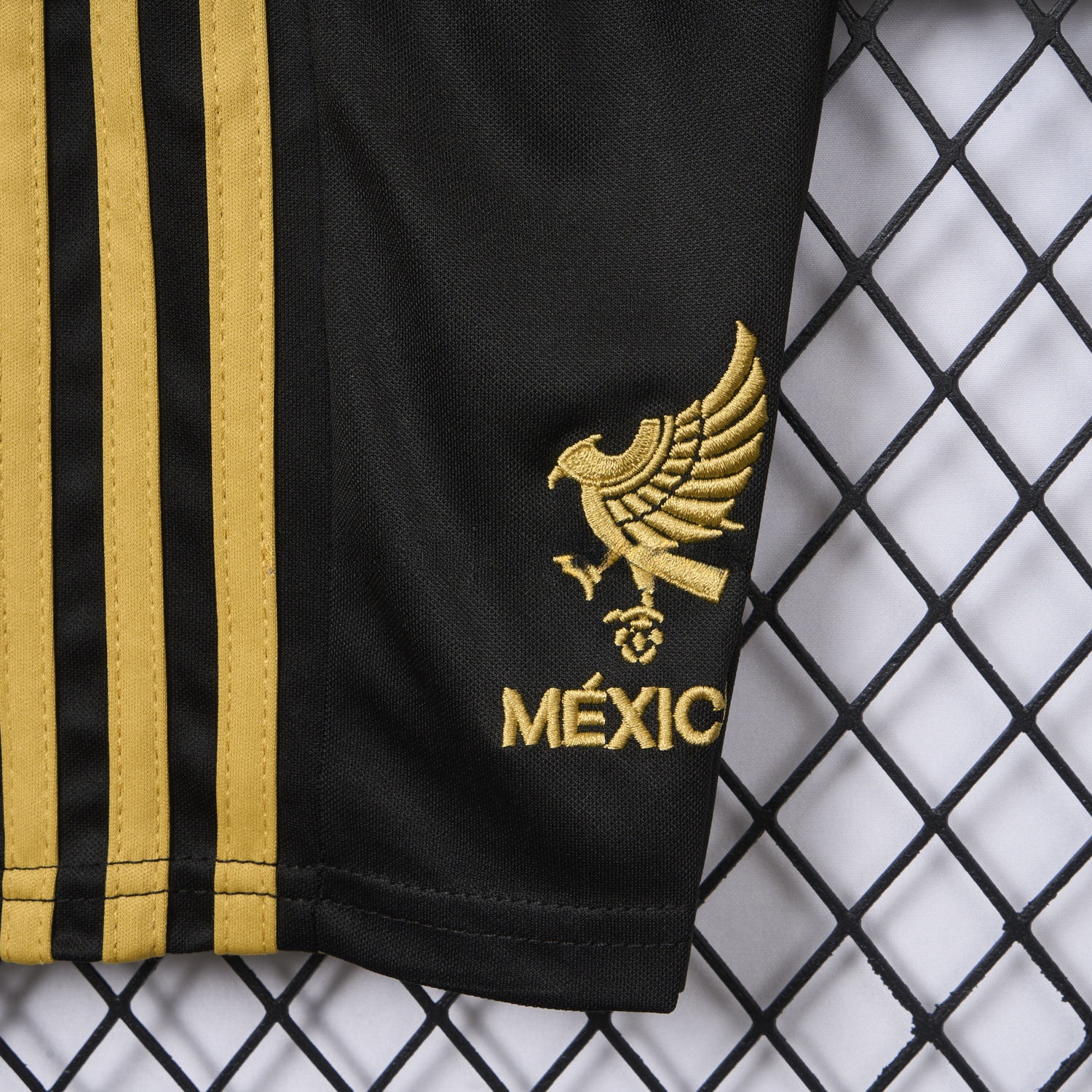 Mexico 2025 Gold Cup Black Kids Kit - Unitedfutballjersey