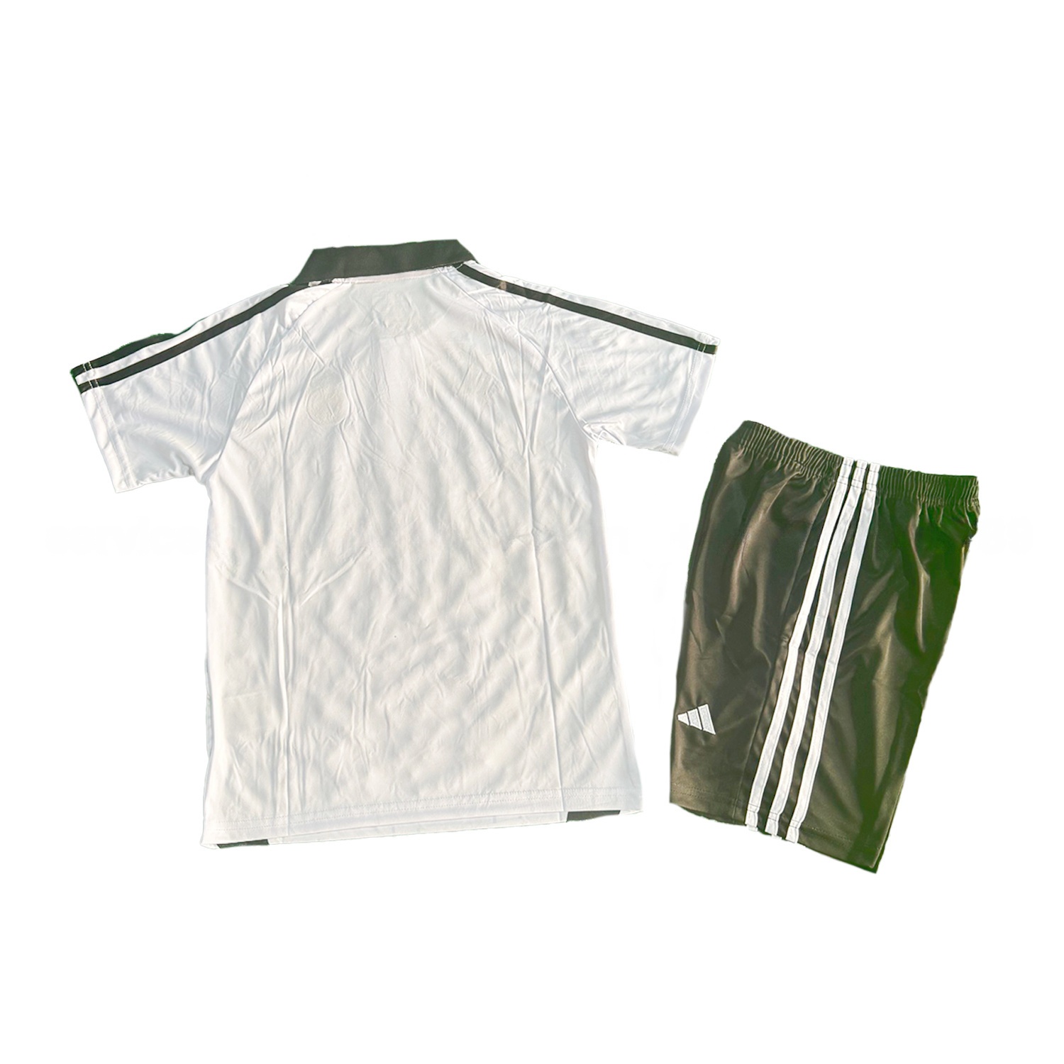 Real Madrid 25-26 Golden Dragon White Special Polo Kids Kit - Unitedfutballjersey