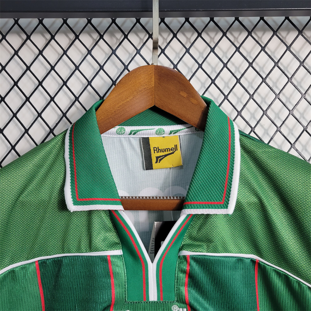 Retro Palmeiras 1999 Home Stadium Jersey - Liberator Cup Champion - Unitedfutballjersey