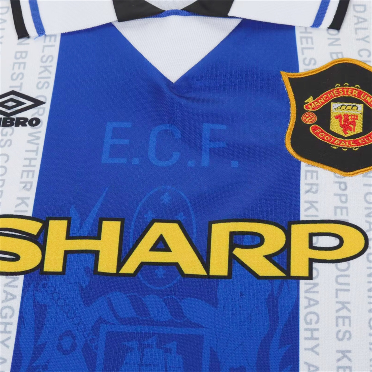 Retro Manchester United 94-96 Away Kids Kit - Unitedfutballjersey