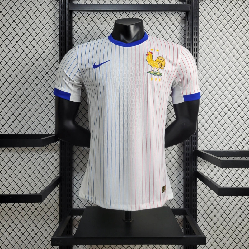 France 2024 Away Stadium Jersey - Player Version - Unitedfutballjersey