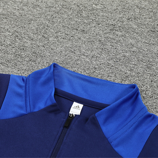 Al Nassr Riyadh Victory 24-25 Long Sleeve Training Set - Royal Blue - Unitedfutballjersey