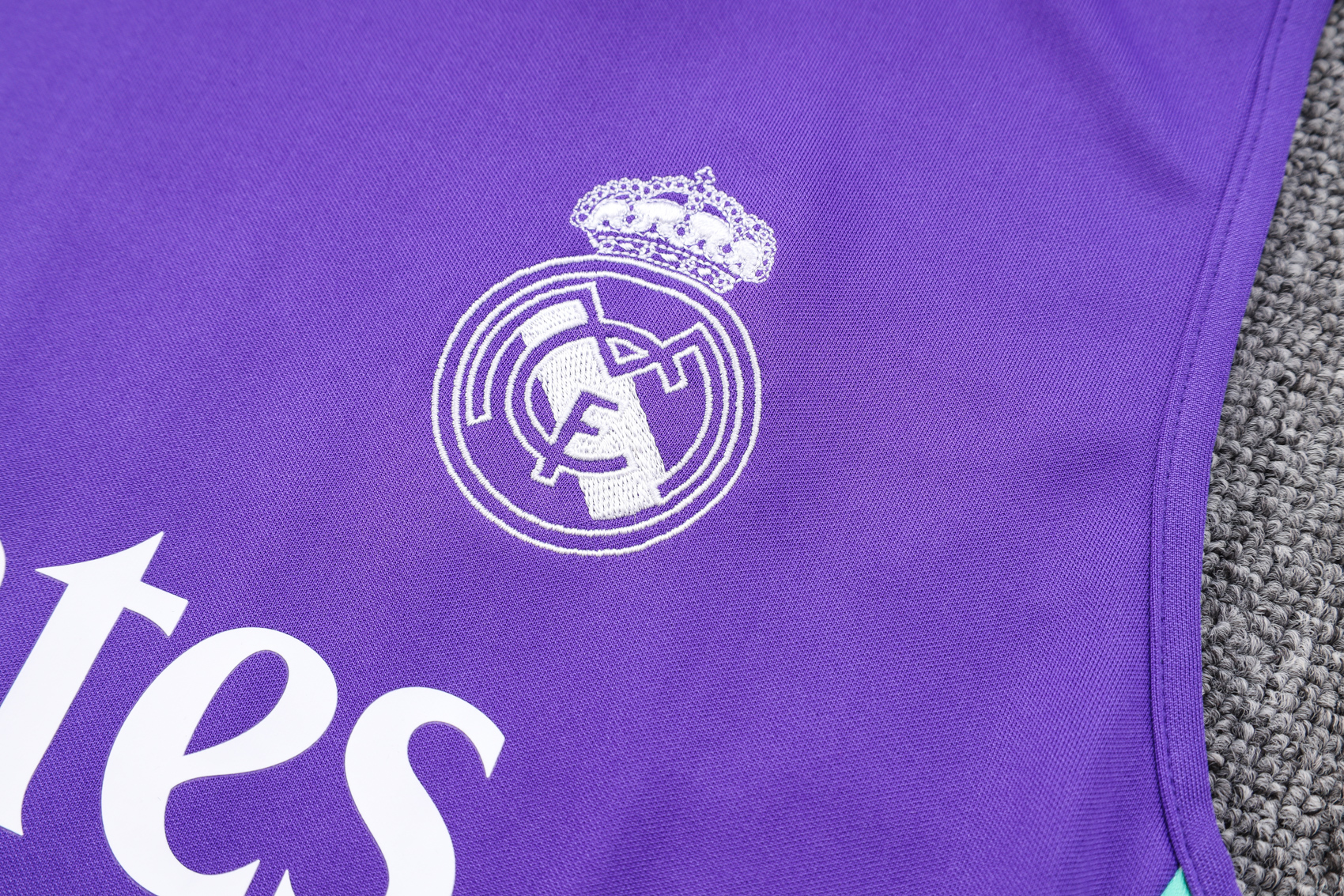 Real Madrid 23-24 Purple Training Vest Suit - Unitedfutballjersey
