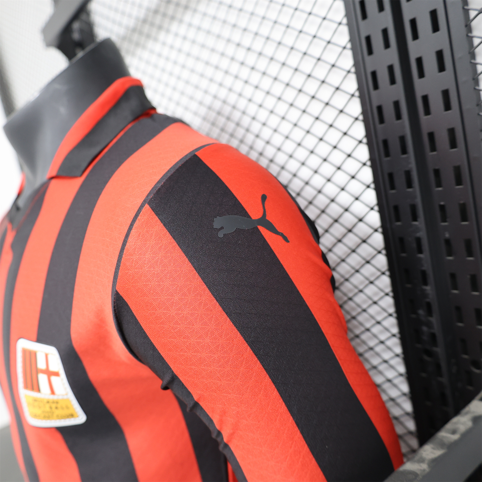 AC Milan 24-25 125th Anniversary Long Sleeves Red Jersey - Player Version - Unitedfutballjersey