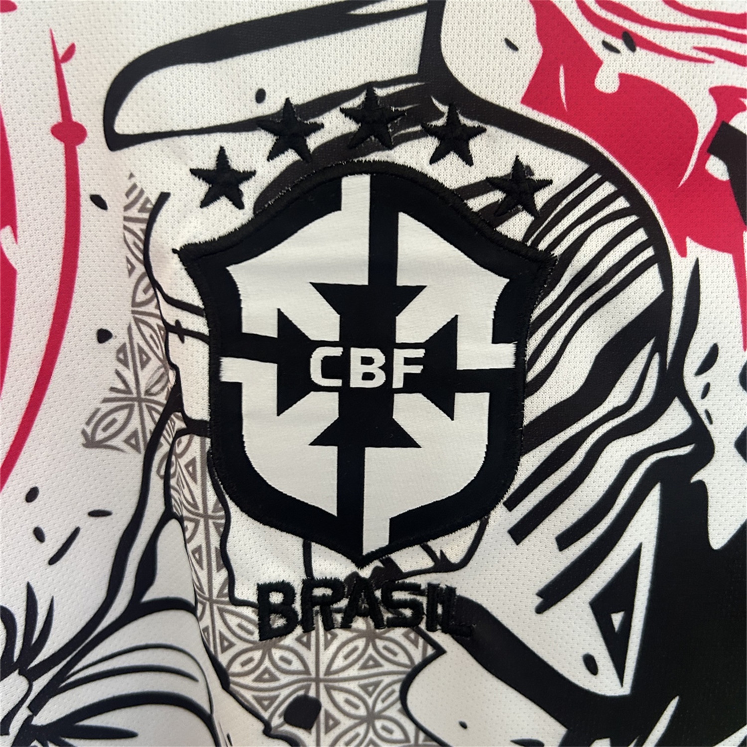 Brazil 2025 Red Macaw Special Jersey - Fans Version - Unitedfutballjersey