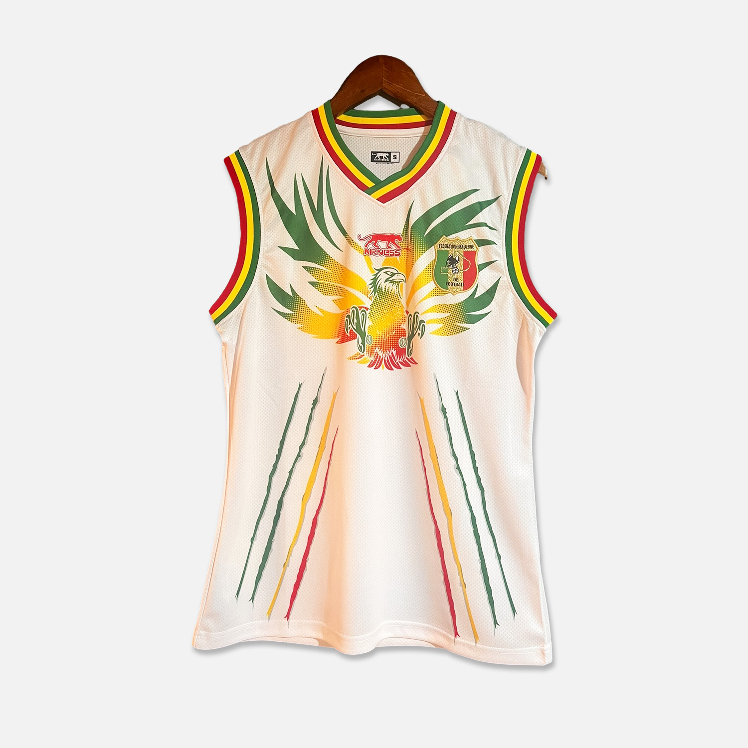 Mali 23-24 Training Vest - White Bird - Unitedfutballjersey